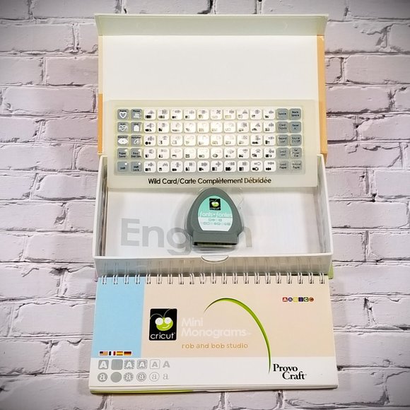 CRICUT - Mini Monograms - Provo Craft 2006 - Picture 4 of 4